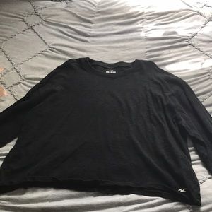 Black long sleeved sweater from Hollister